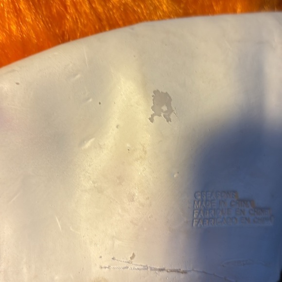 Seasons Halloween Adult Horror Clown Latex Mask W/Orange Hair Scary Frightful - Picture 5 of 5